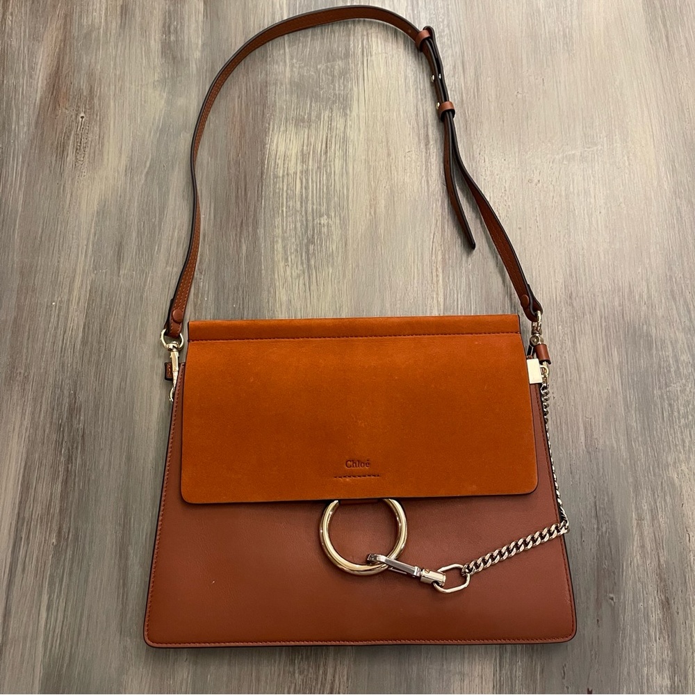 Authentic CHLOE Faye Medium Leather Bag